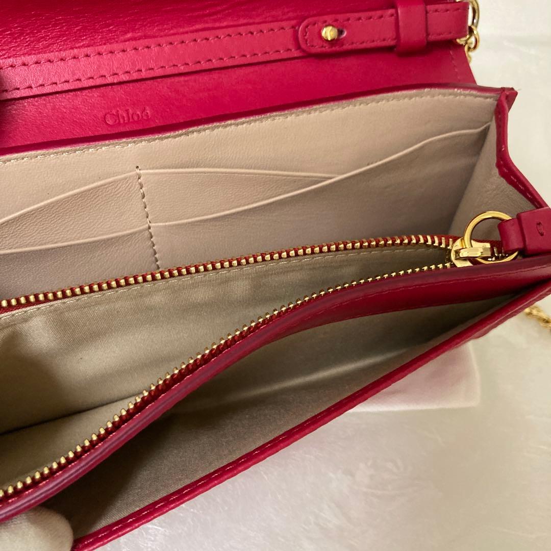 Chloe クロエ アビー チェーンウォレット バッグ ショルダーバッグ正規品