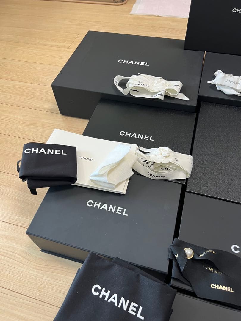 CHANEL マトラッセ　空箱　ギフトボックス　付属品付き　10箱　まとめ売り