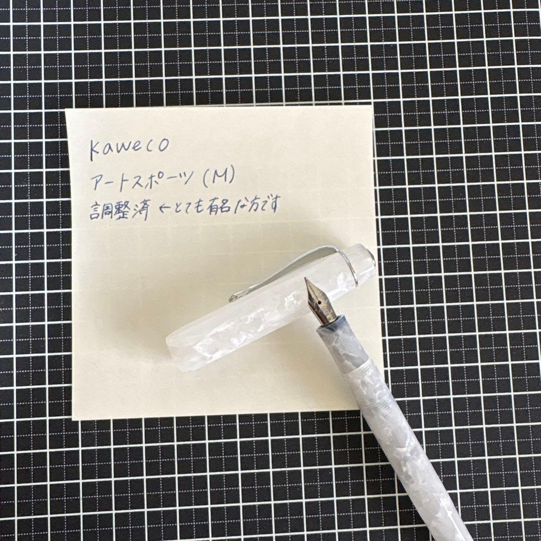 梔*子様 kaweco アートスポーツ　ミネラルホワイト　中字