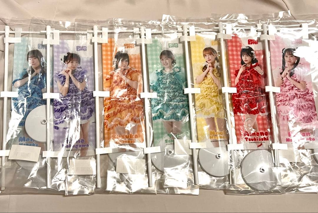 K*。様 FRUITS ZIPPER ３周年すきくじ ミニのぼりセット