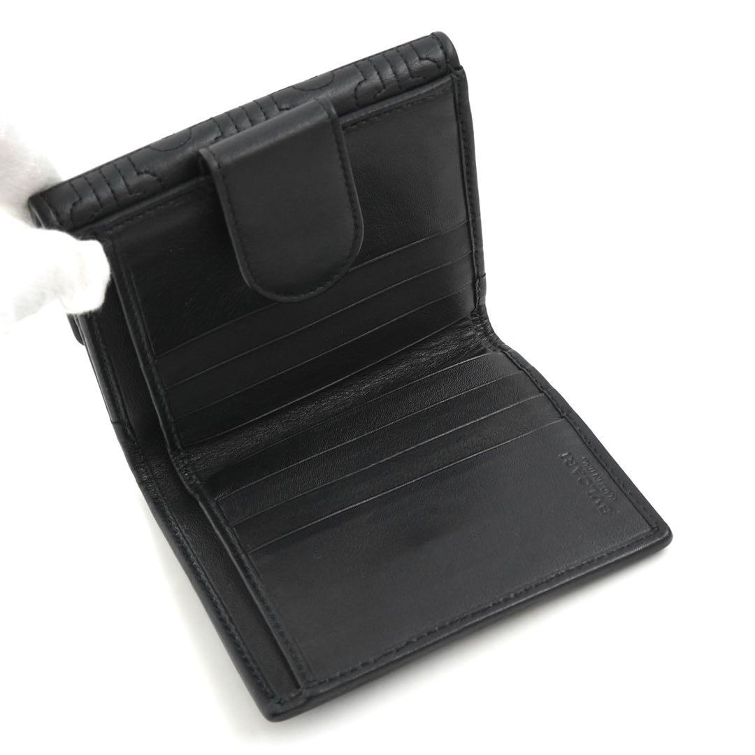 ✨未使用展示品✨　BVLGARI ミニ財布　パレンテシ　Parentesi 黒色