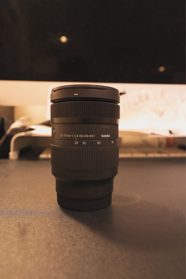 美品SIGMA 28-70mmF2.8 DG DN ズームレンズ