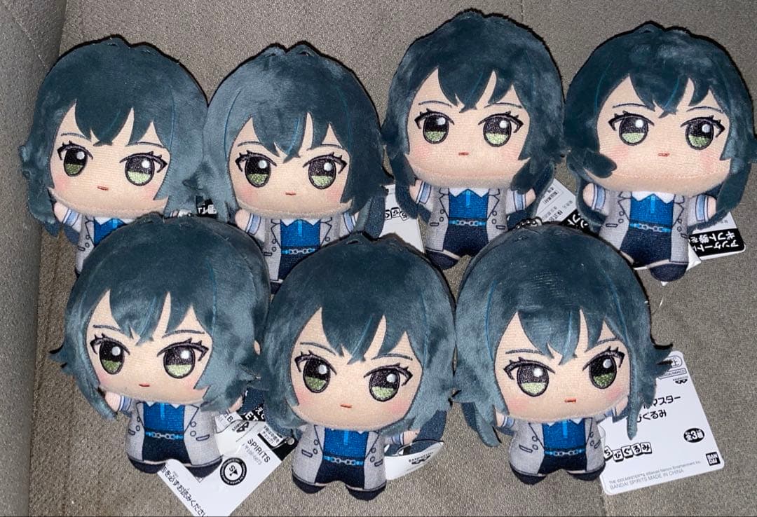 ナムコ限定　学園アイドルマスター　学マス　ちびぐるみ　月村 手毬　7体セット