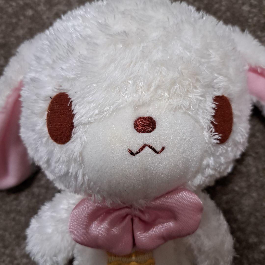 サンリオ シュガーバニーズ ぬいぐるみ　シロウサ 刺繍