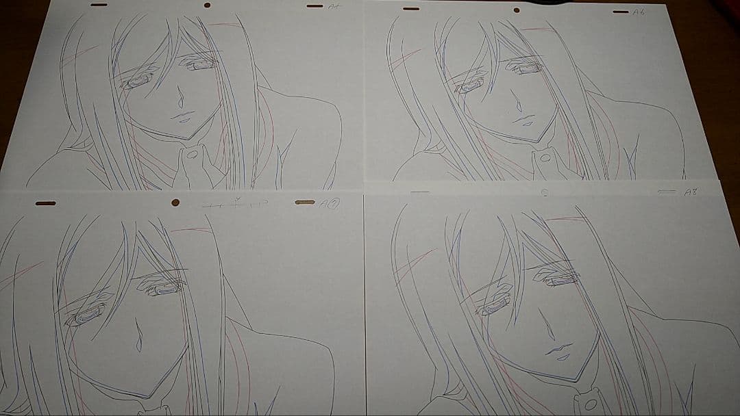 ひぐらしのなく頃に解　鷹野　直筆原画(動画)