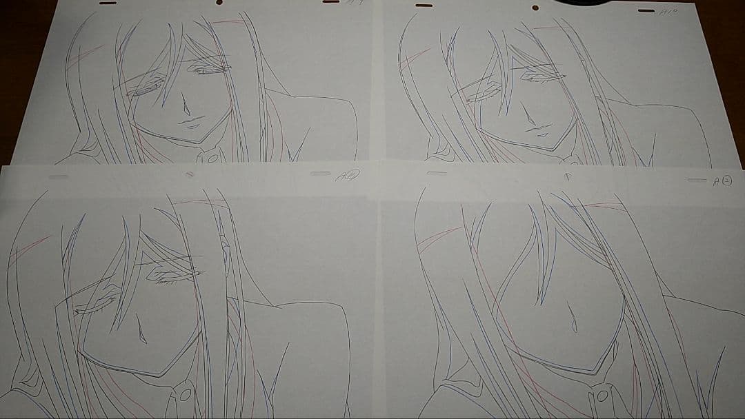 ひぐらしのなく頃に解　鷹野　直筆原画(動画)