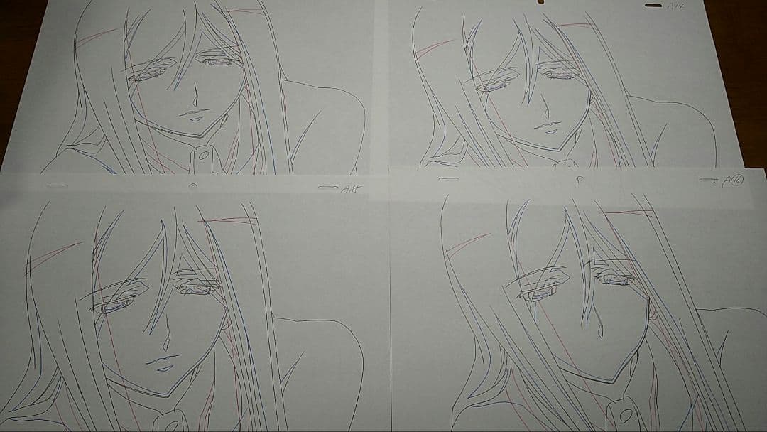 ひぐらしのなく頃に解　鷹野　直筆原画(動画)