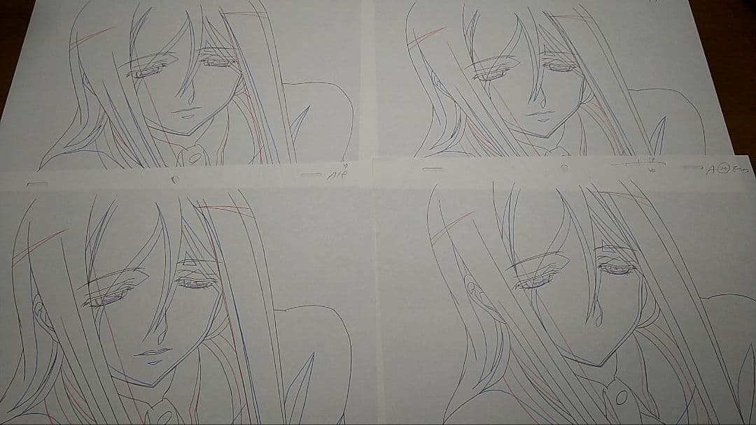 ひぐらしのなく頃に解　鷹野　直筆原画(動画)