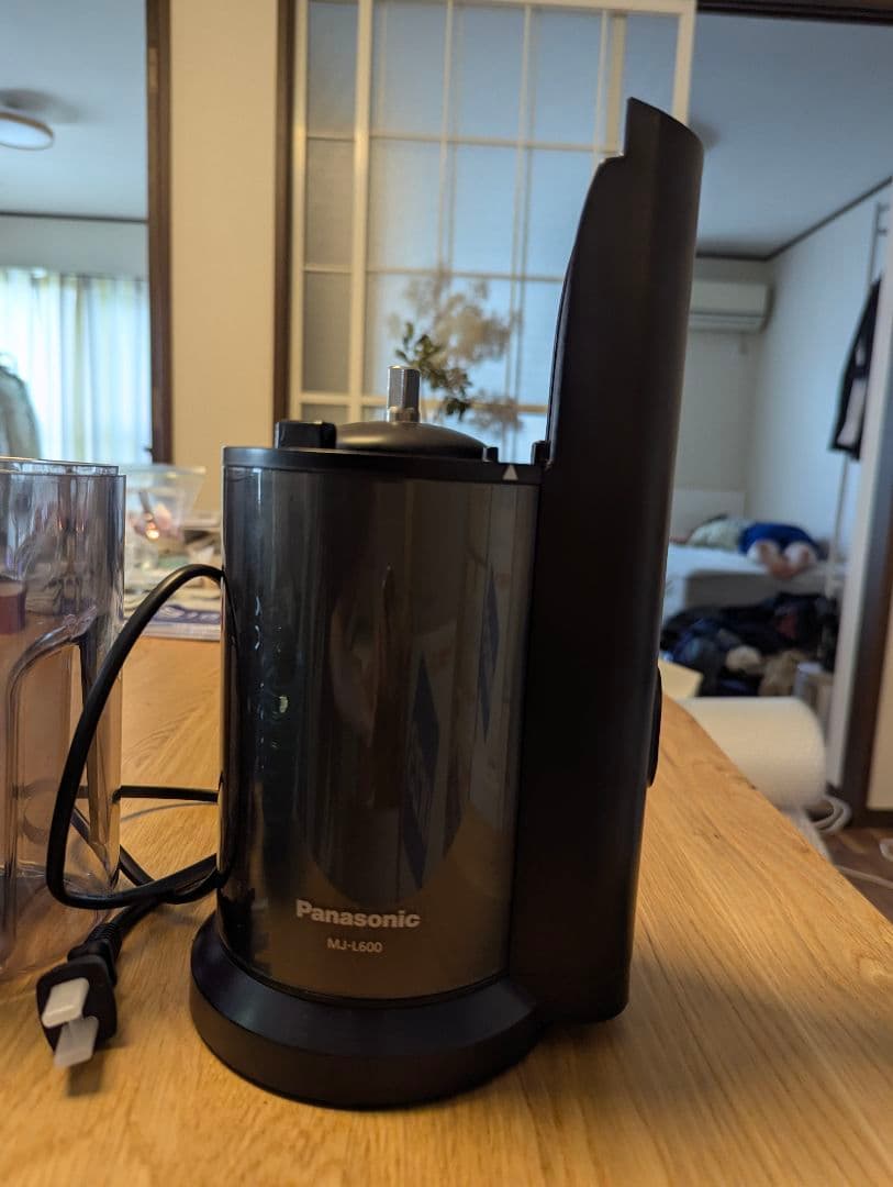 Panasonic MJ-L600-H 低速ジューサー 美品