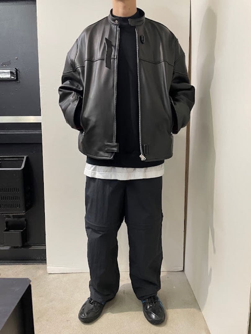 ジャケット・アウター & FUN HEAVY BIKER LEATHR stodja jieda