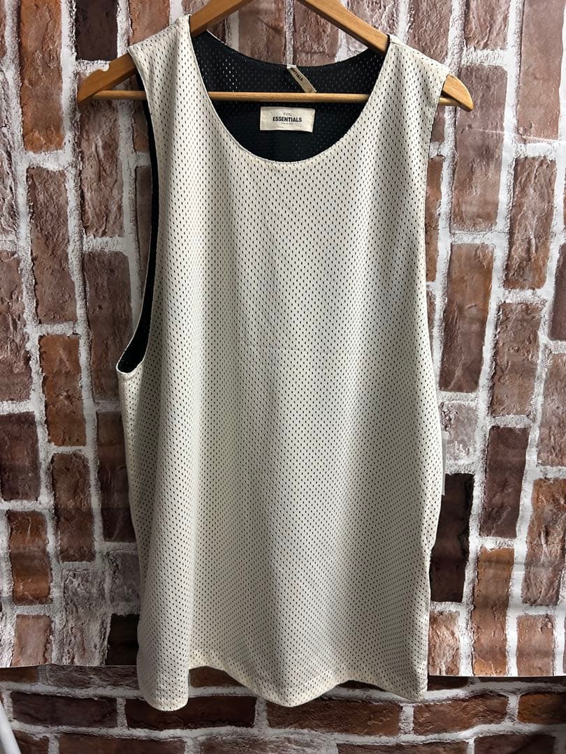ESSENTIALS エッセンシャルズ　メッシュタンクトップ
