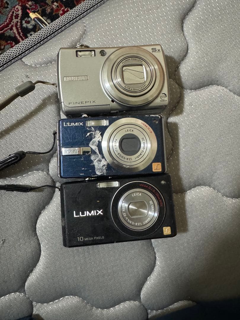 Fujifilm Finepix & Panasonic Lumix 3台セット