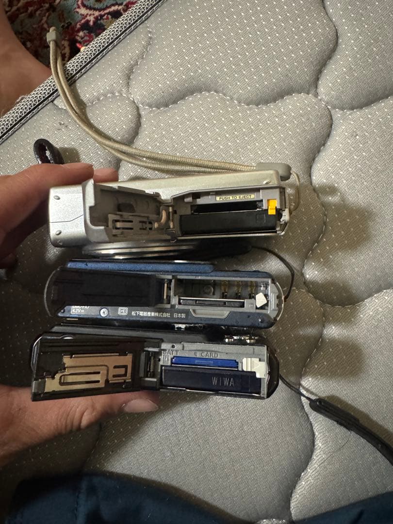 Fujifilm Finepix & Panasonic Lumix 3台セット