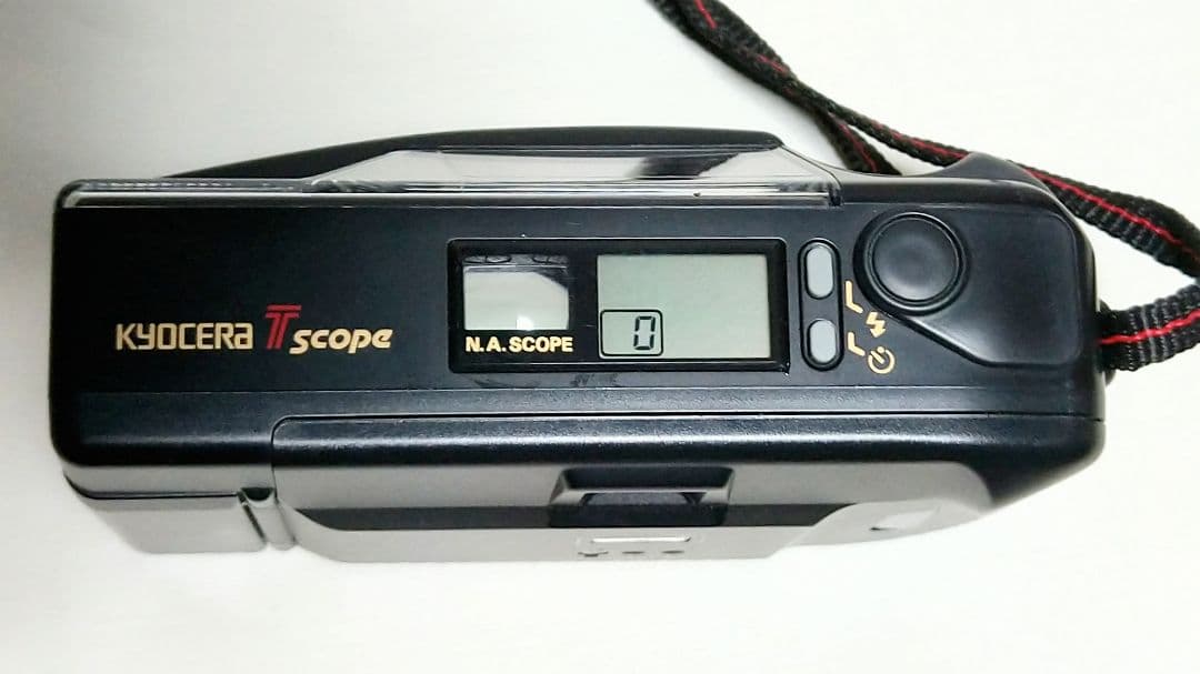 KYOCERA Tscope コンパクトフィルムカメラ　動作確認