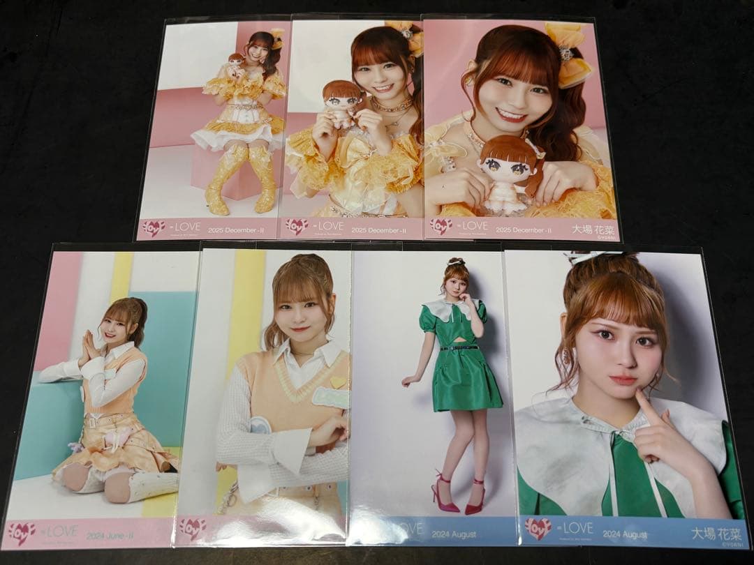 ち*と様 ＝LOVE イコラブ 生写真 大場花菜 まとめ売り 62枚