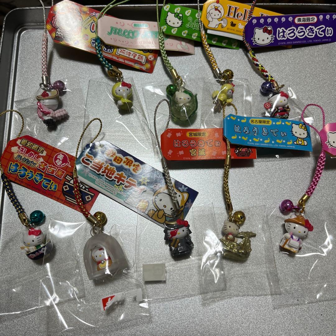 地域限定ハローキティ ストラップ 50個セット