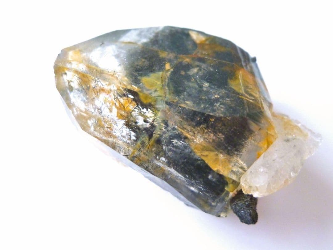 パキスタン産 ディラン テンペスト クォーツ リモナイト トルマリン 水晶