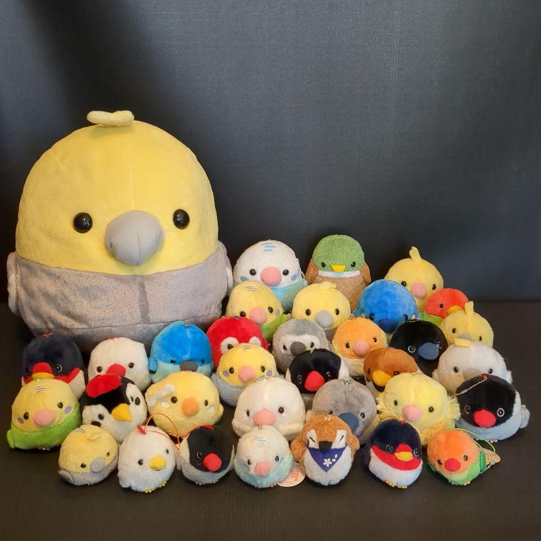 ことり隊　ポシェット、ボールチェーン、ぬいぐるみ　マスコット　34個セット