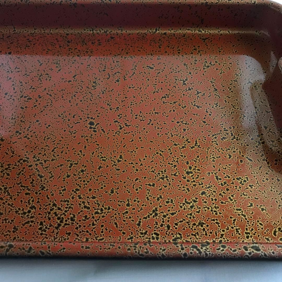 新品　未使用品　津軽塗 高級伝統的工芸品　長手盆