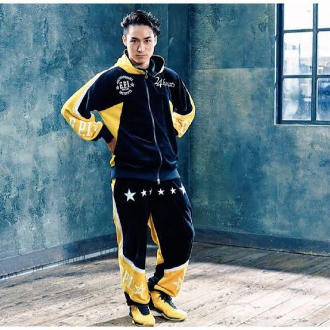 24karatsセットアップEXILEベロアジャージM 2015 TETSUYA