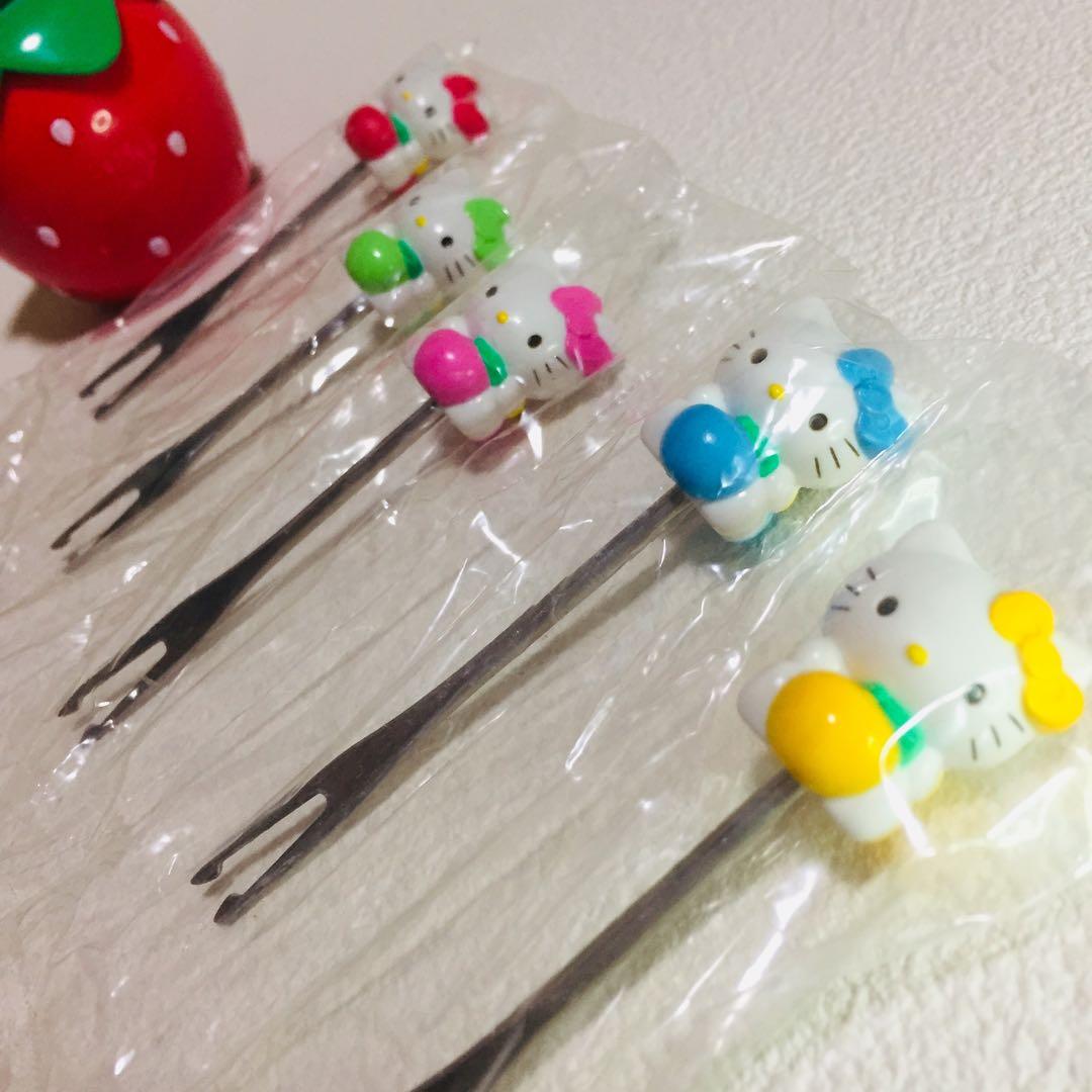 キティ/いちごフルーツスティック/ポイントカード/サンリオキャラ/景品非売品