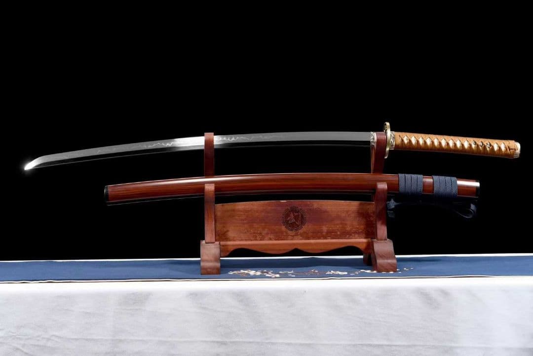 【キツネ桜】古兵器 武具 刀装具 日本刀　模造刀 居合刀 武士道 鑑賞用 美術刀