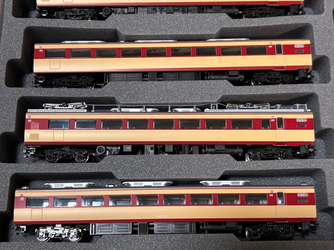 KATO 485系　初期型9両まとめて