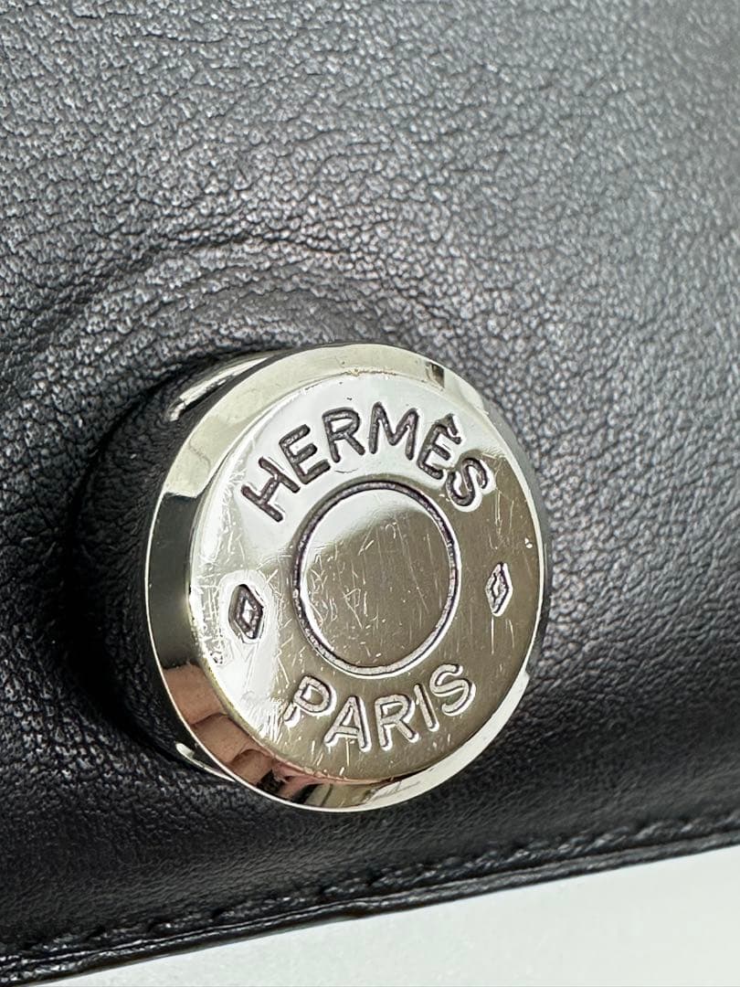 HERMES エルメス ドゴン ミニ財布　ケース トゴ 小銭入れ　□M刻印