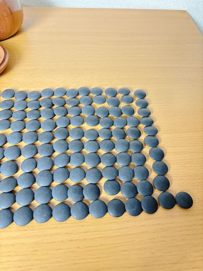 本蛤　囲碁石　高級　雪印　月印　実用　28号