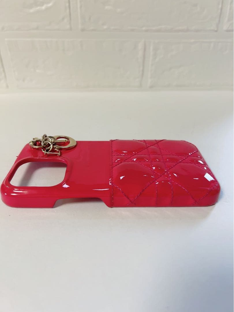 ディオールChristianDior iPhone14Pro ケース ピンク