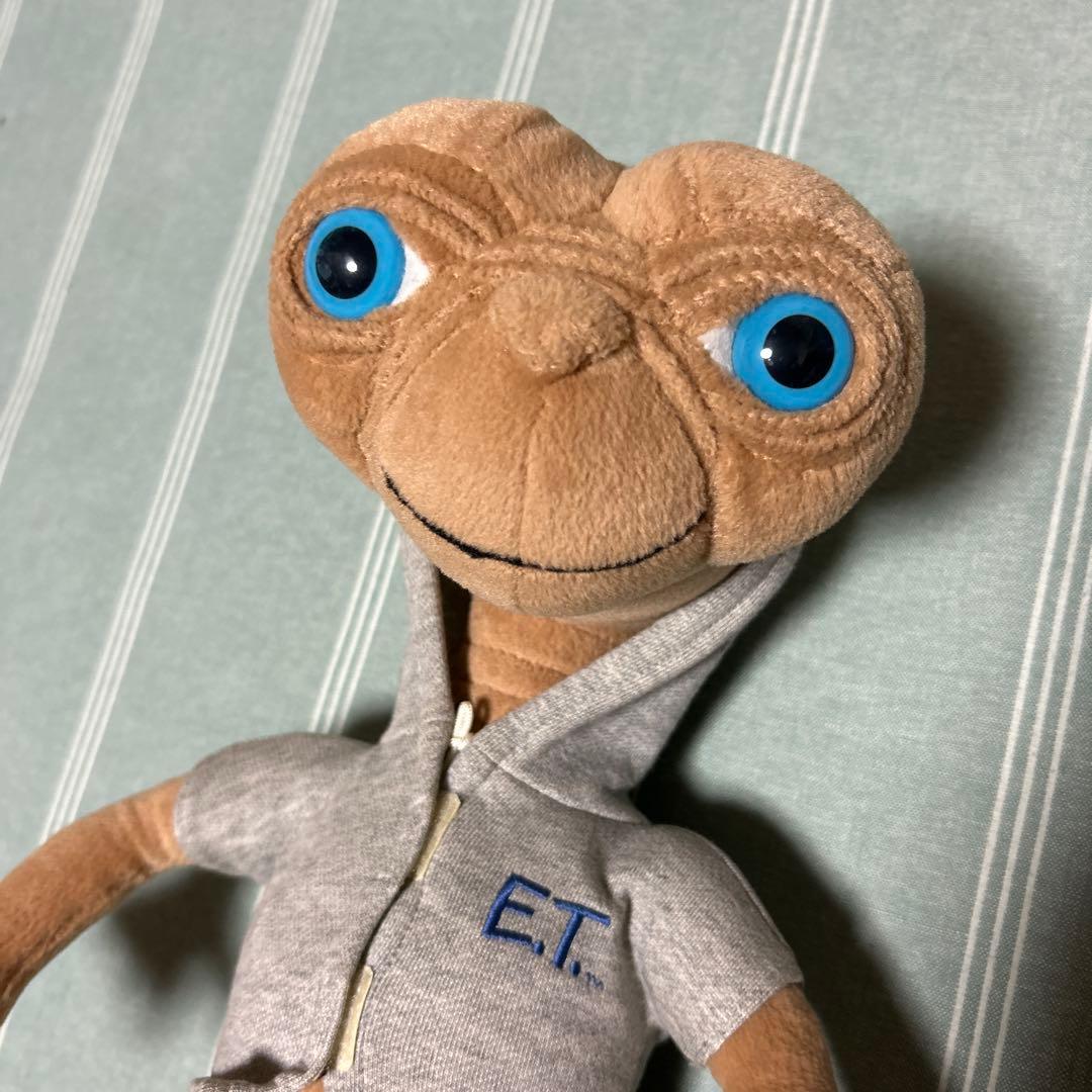E.T. ぬいぐるみ フード付き