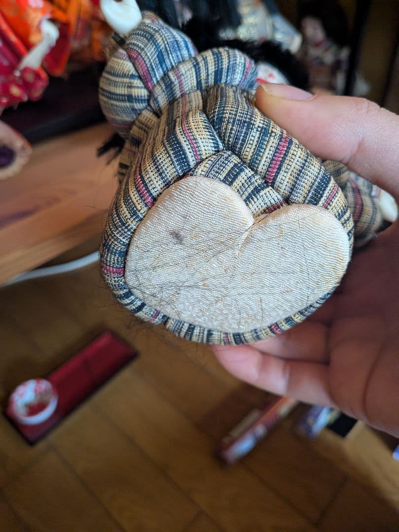 縁起物　人形　座敷童　女の子　曰く付き