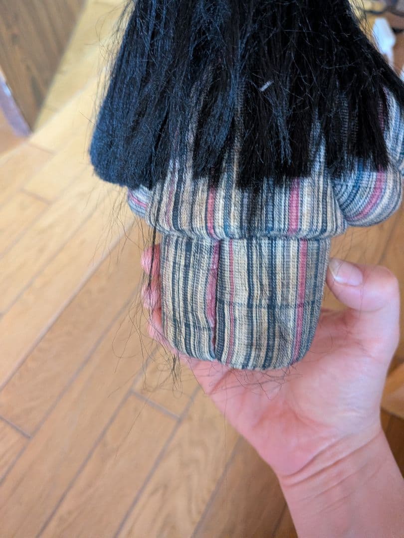 縁起物　人形　座敷童　女の子　曰く付き