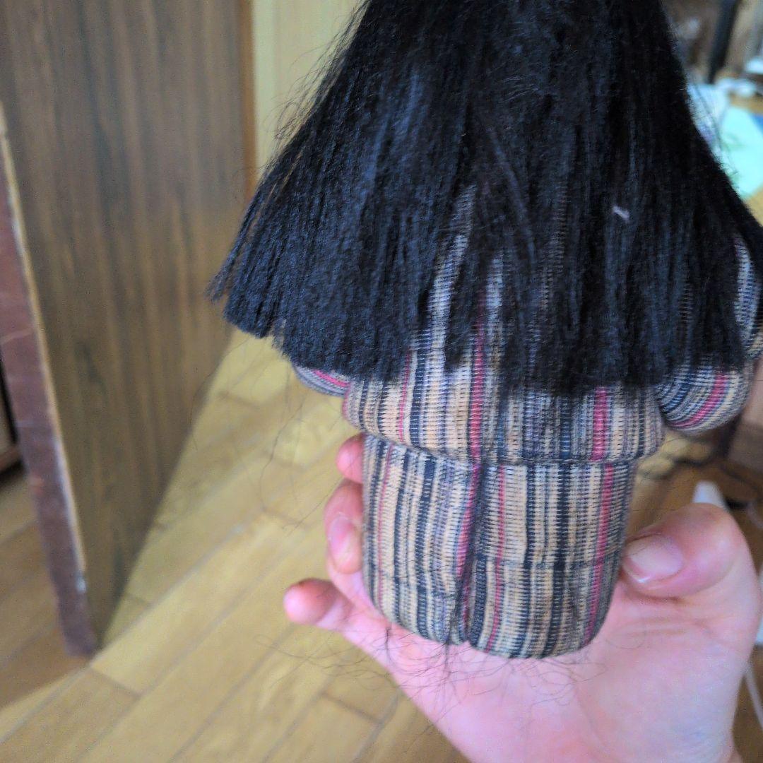 縁起物　人形　座敷童　女の子　曰く付き