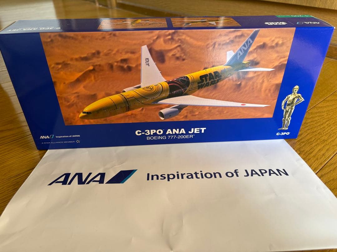 未開封 スターウォーズC-3PO ANAJET BOEING 777-200ER