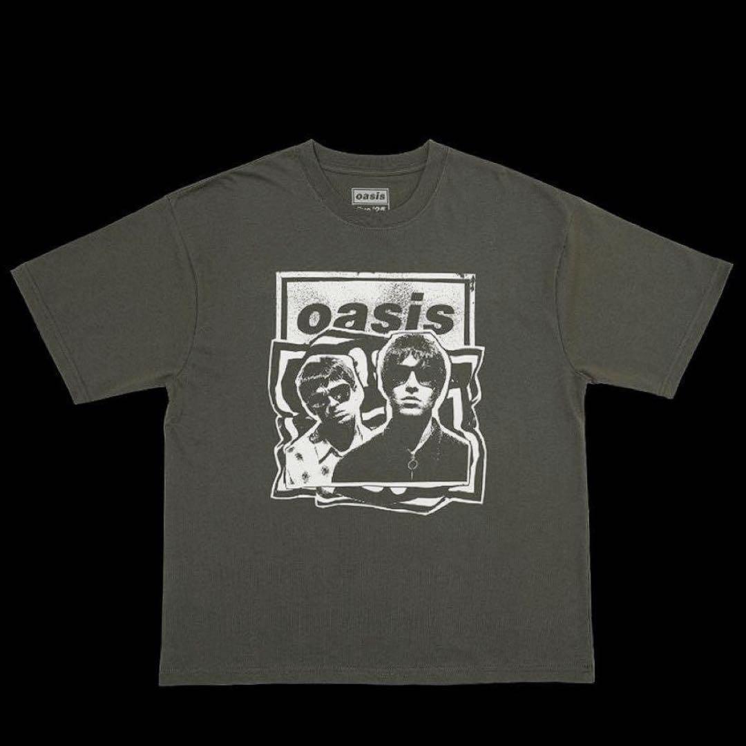 oasis live'25 Tシャツ Paper Cut Out Photo Ｌ