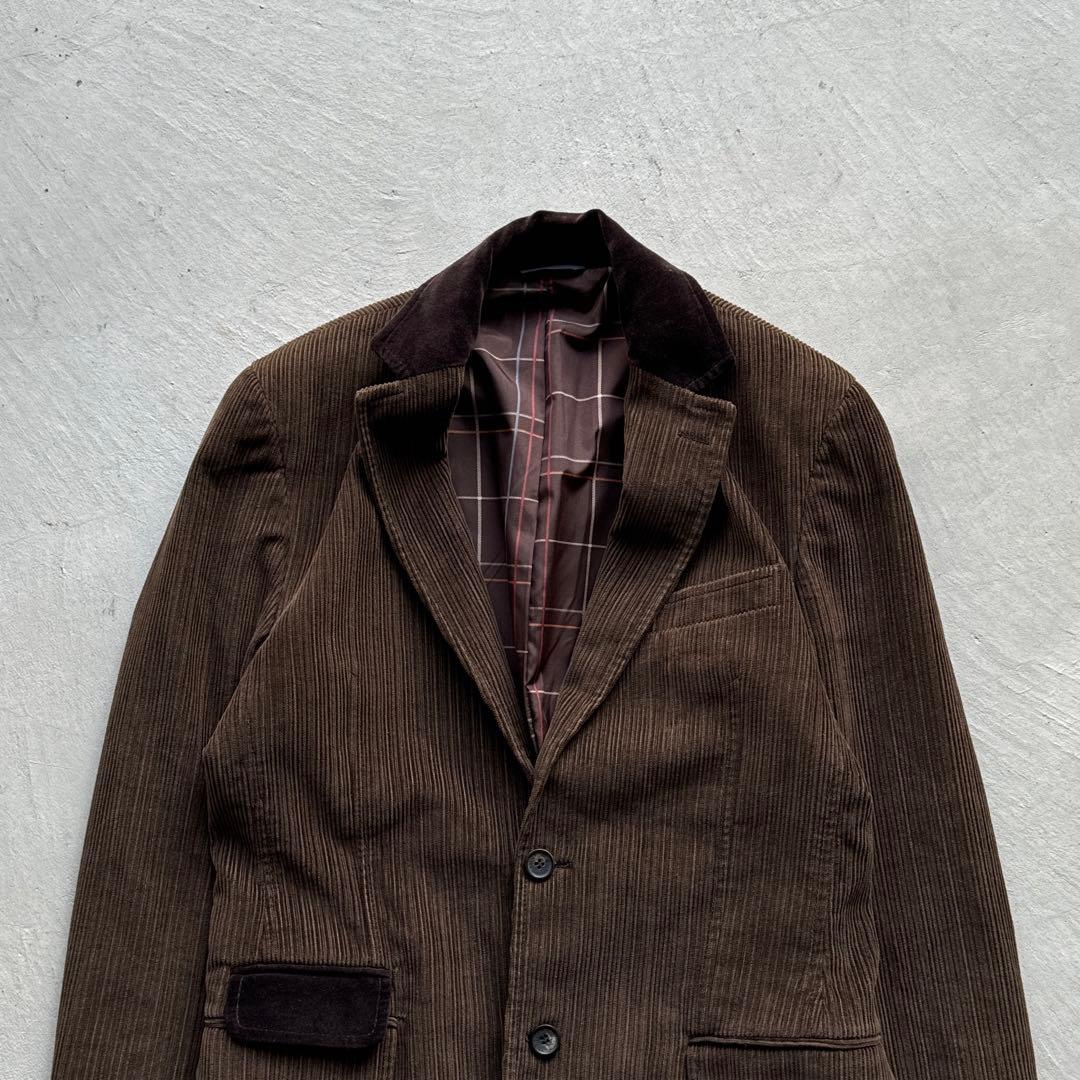 90s d&g dolce&gabbana コーデュロイ ジャケット 茶
