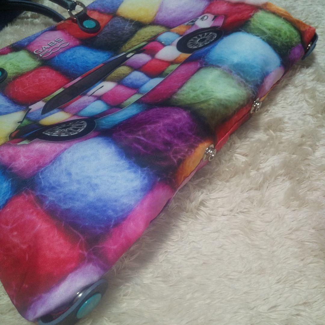 極美品✨GABS ガブス FIAT500 マルチカラー コラボ 3way