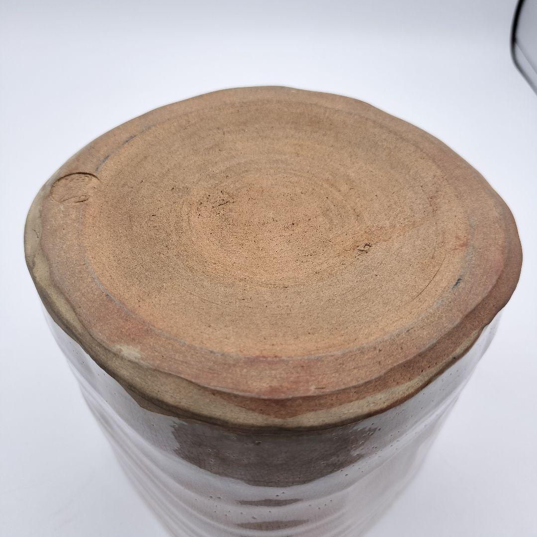 a244 水指 田原 陶兵衛 萩焼　茶道　茶道具　古物