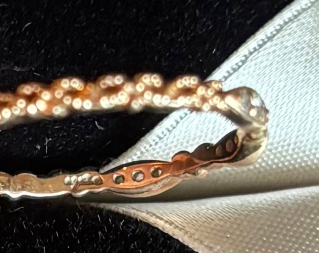 agate K10ダイヤモンドリング　11号