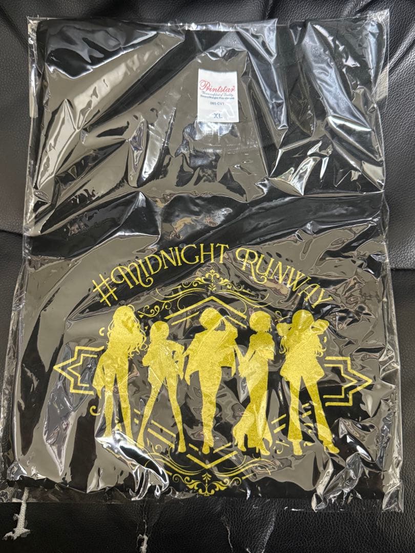 アイマス　lipps #MIDNIGHT RUNWAY Tシャツ XLサイズ