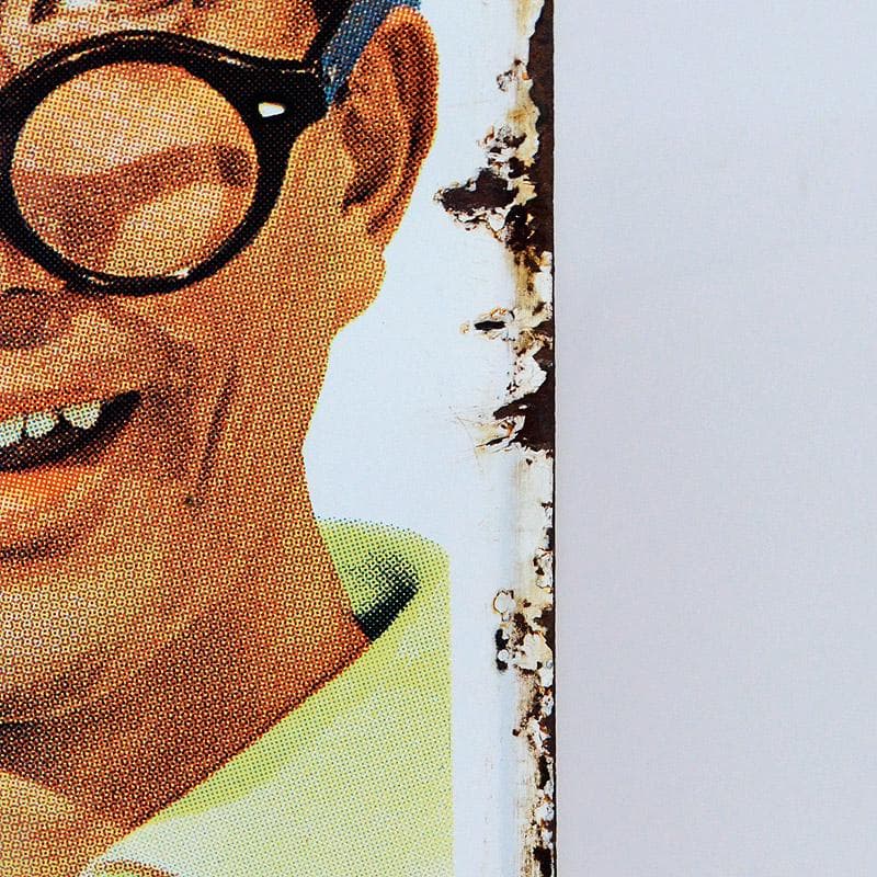 masa昭和レトロ★大塚製薬製　オロナミンC　両面ホーロー　巨人の星　②