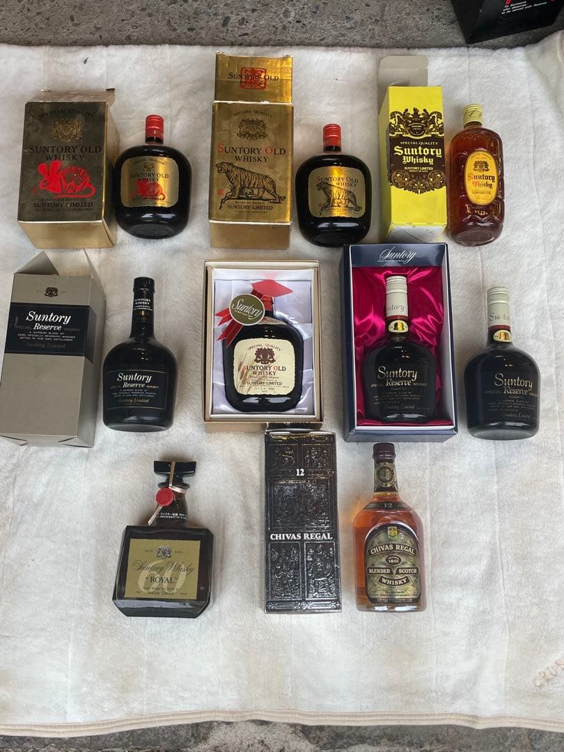 ウイスキー（古酒）　全未開封まとめ売り