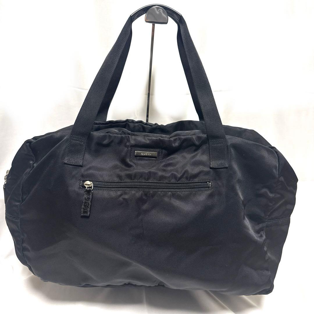 【GUCCI】グッチ ボストンバッグ ブラック