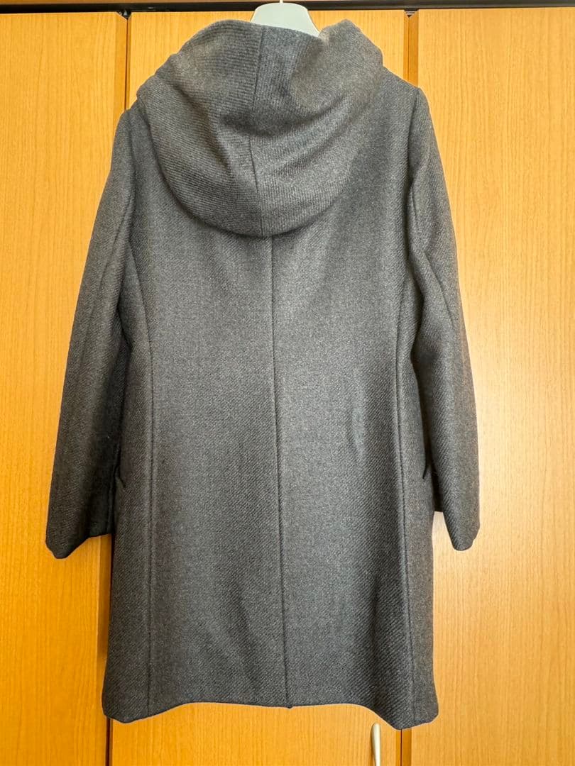 JIL SANDER フード付きコート グレー