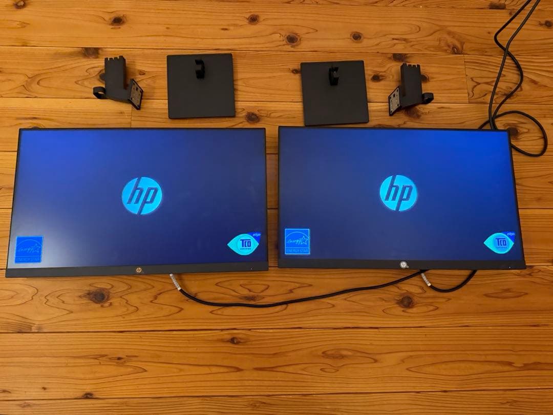 HP 27インチディスプレイ（V27ie G5 FHD）2台セット