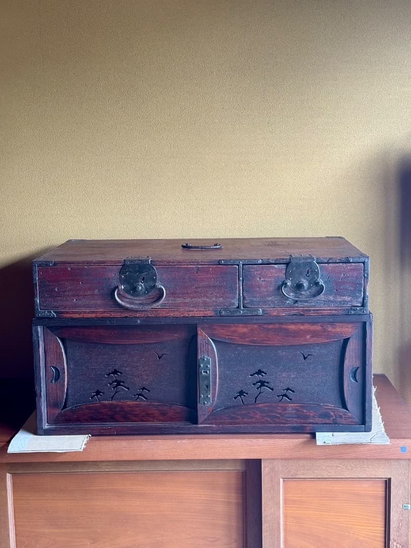 アンティーク家具 引き出しタンス2点セット
