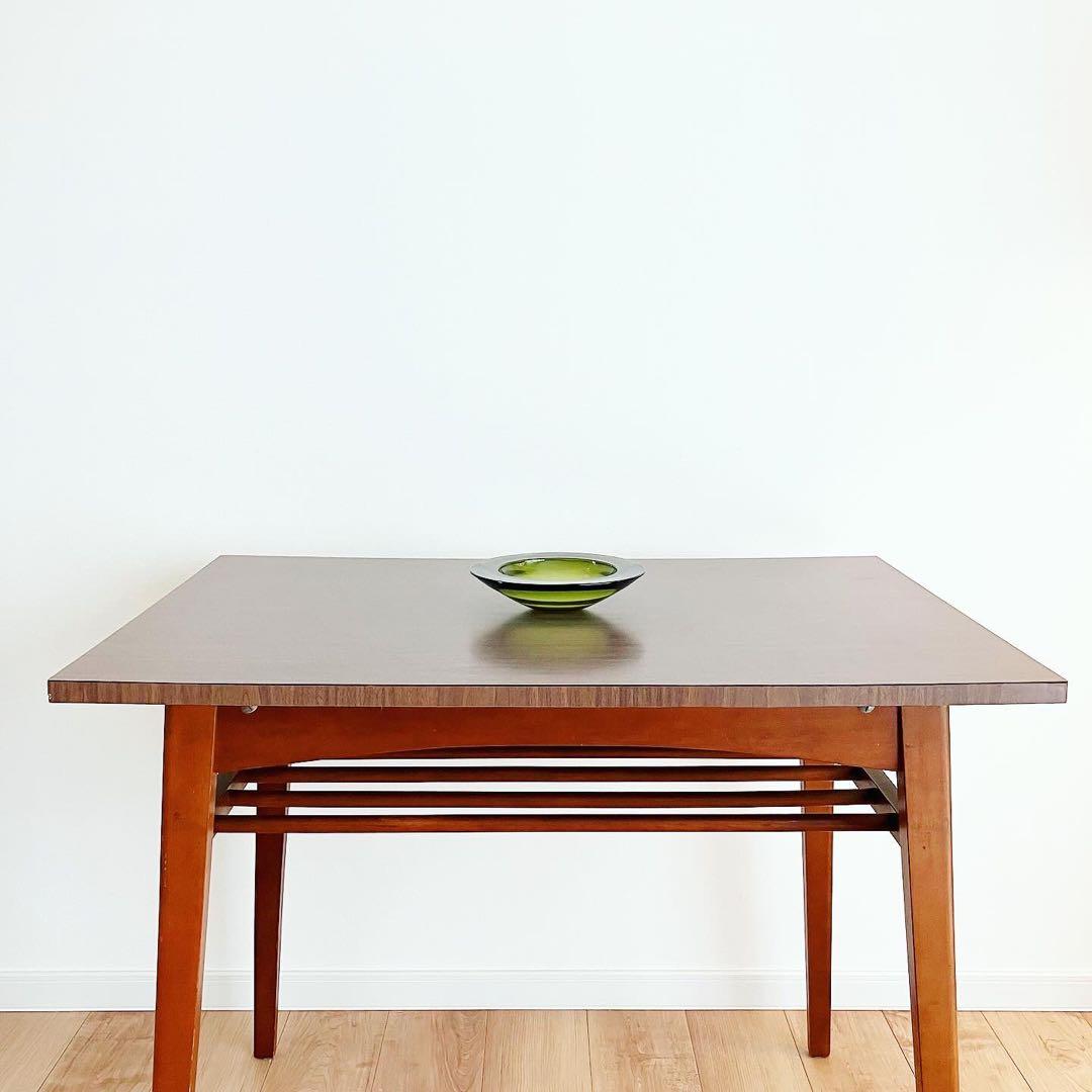 センターテーブル　古家具　昭和レトロ　デスク　古道具　ビンテージ