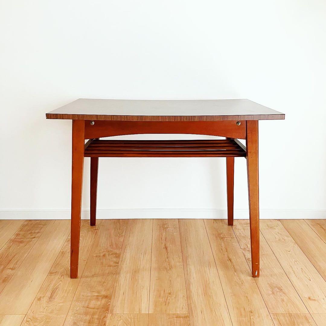 センターテーブル　古家具　昭和レトロ　デスク　古道具　ビンテージ