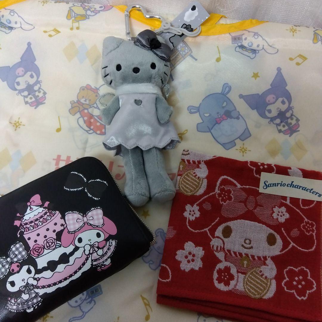 サンリオグッズ マイメロディ ケーキデザインポーチ キティちゃんホルダー